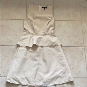 Canvas Peplum Dress by Banana Republic